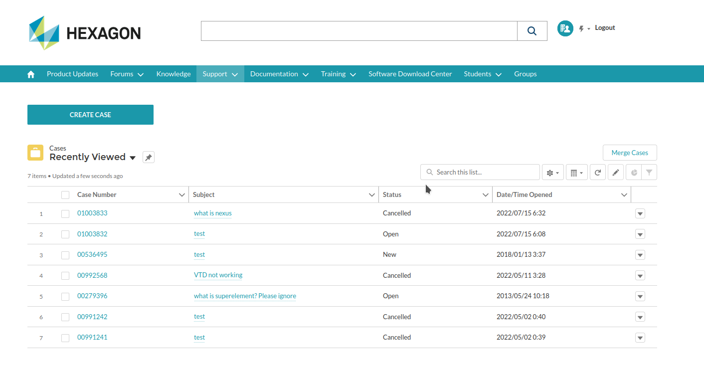 How to log new VTD case ticket and view old case ticket using the ...